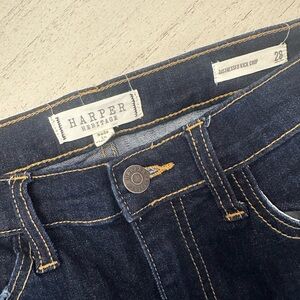 Harper Heritage Women's Dark Blue Flare Jeans